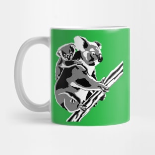 Koala and baby Mug